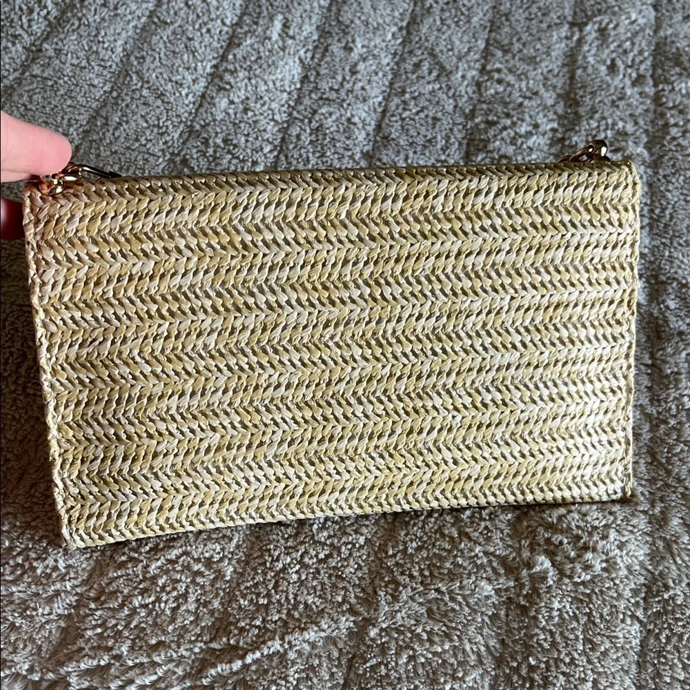 Dior Natural Straw Chain Clutch( GWP) - Picture 6 of 7